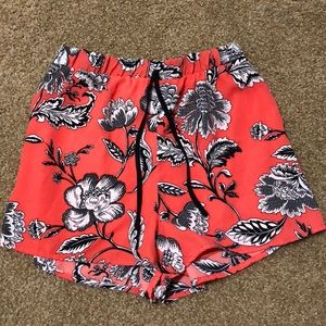 Floral shorts